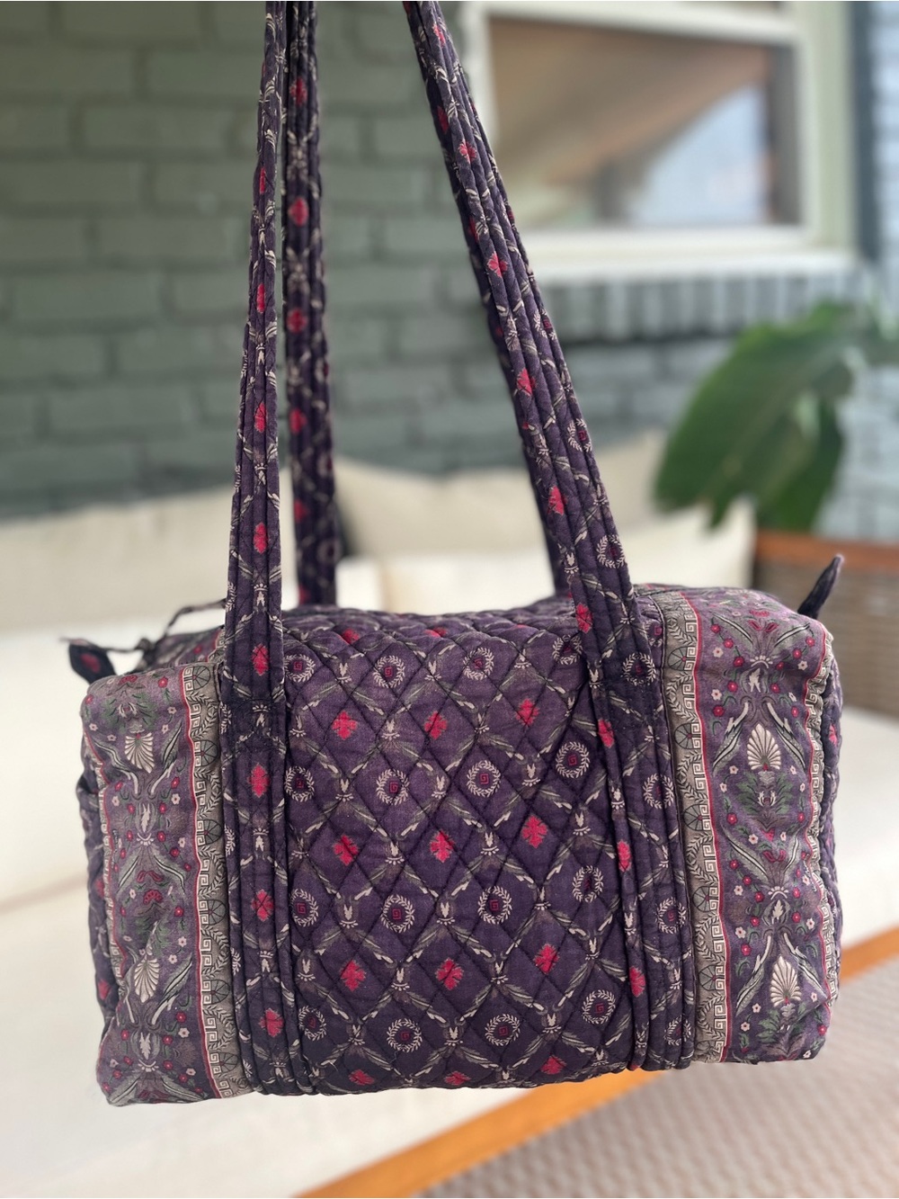 Vera Bradley Laurel Small Duffel Bag